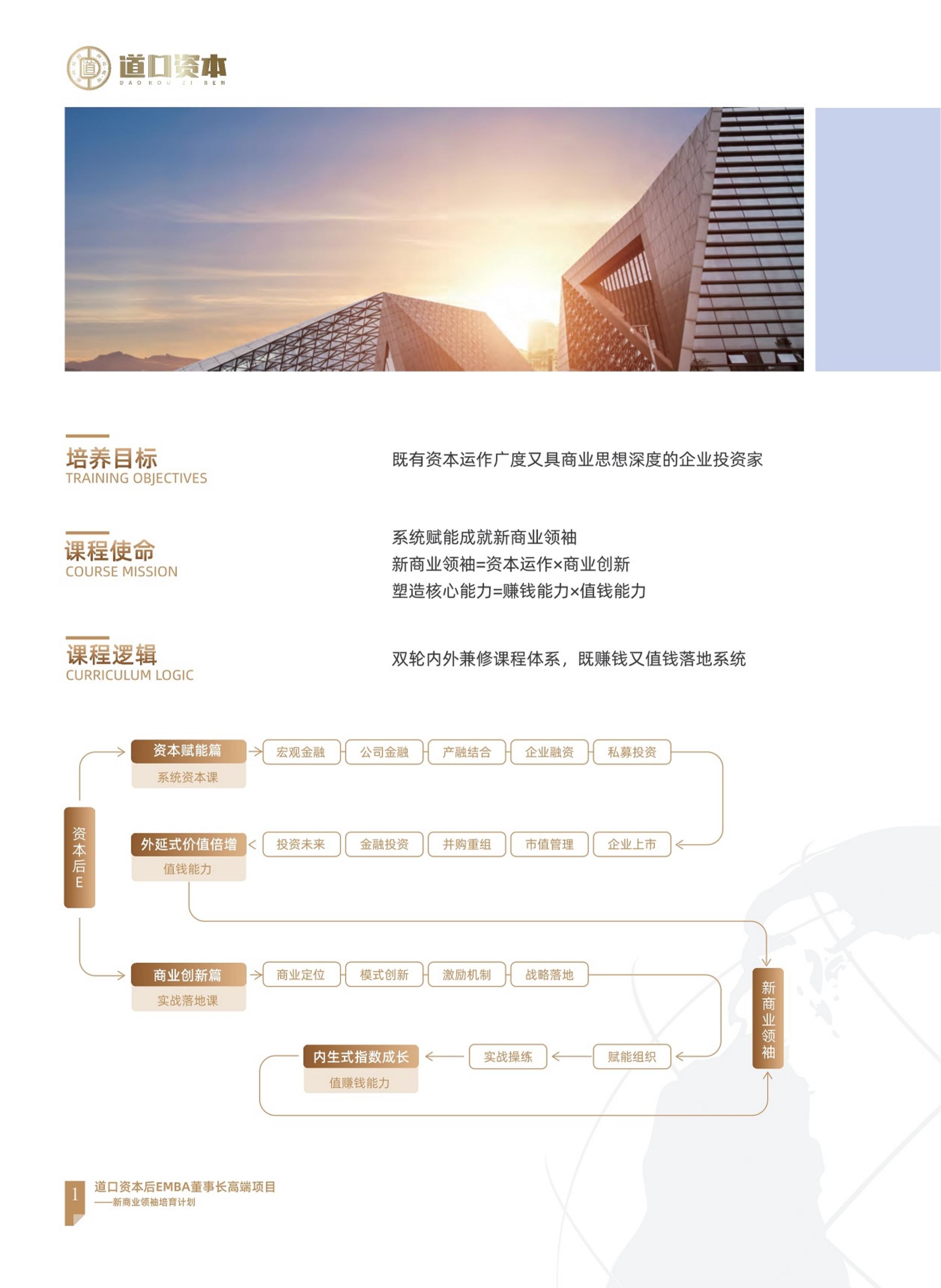 道口资本后EMBA董事长高端项目(图2)